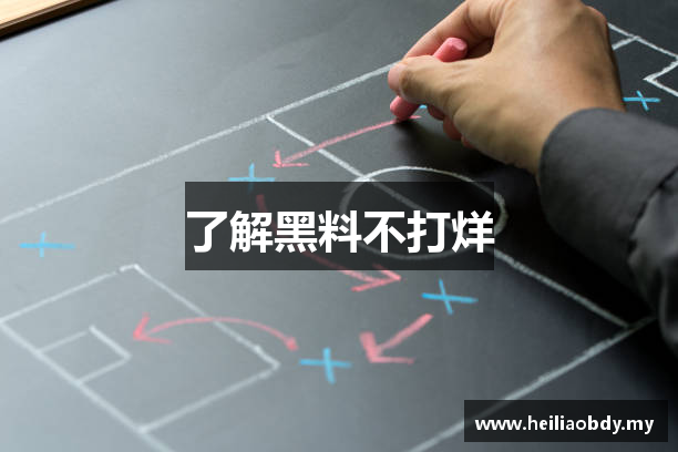 了解黑料不打烊